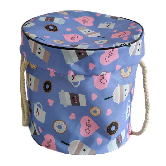 Toy Storage Bag With Play Mat Organizer