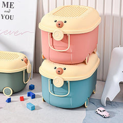 Pig Household Storage Box for Baby Clothes and Toys