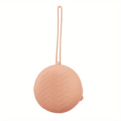 Cartoon Children's Silicone Zipper Storage Bag for Pacifier and Chain