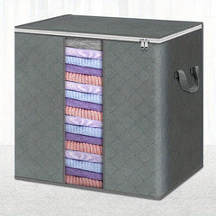 CCidea 60L Clothing Storage Bag Transparent Windows Strong Zippers