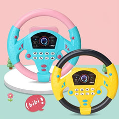 Steering Wheel Toy with 8 Sound Effects