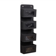 Nursery Closet Door Organizer Baby Storage PVC Pocket