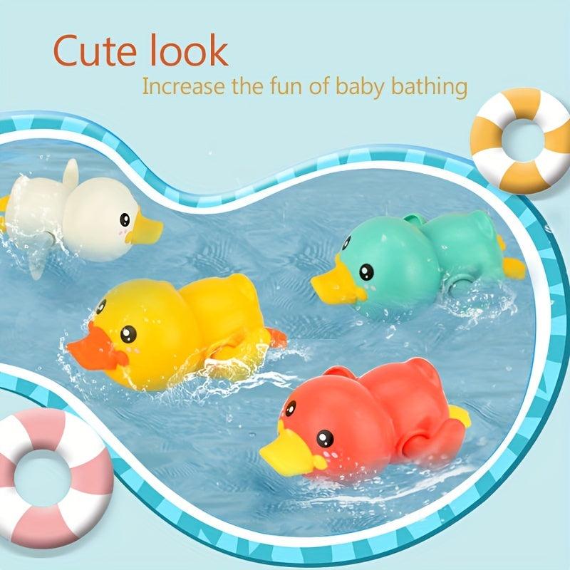 Swimming Duck Baby Bath Toys No Mold Swimming Pool Toys For Kids
