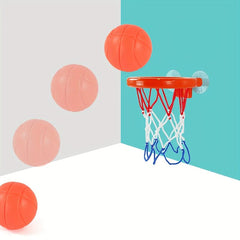 Fun Bath Toy Set for Kids - Ball Hoop Set