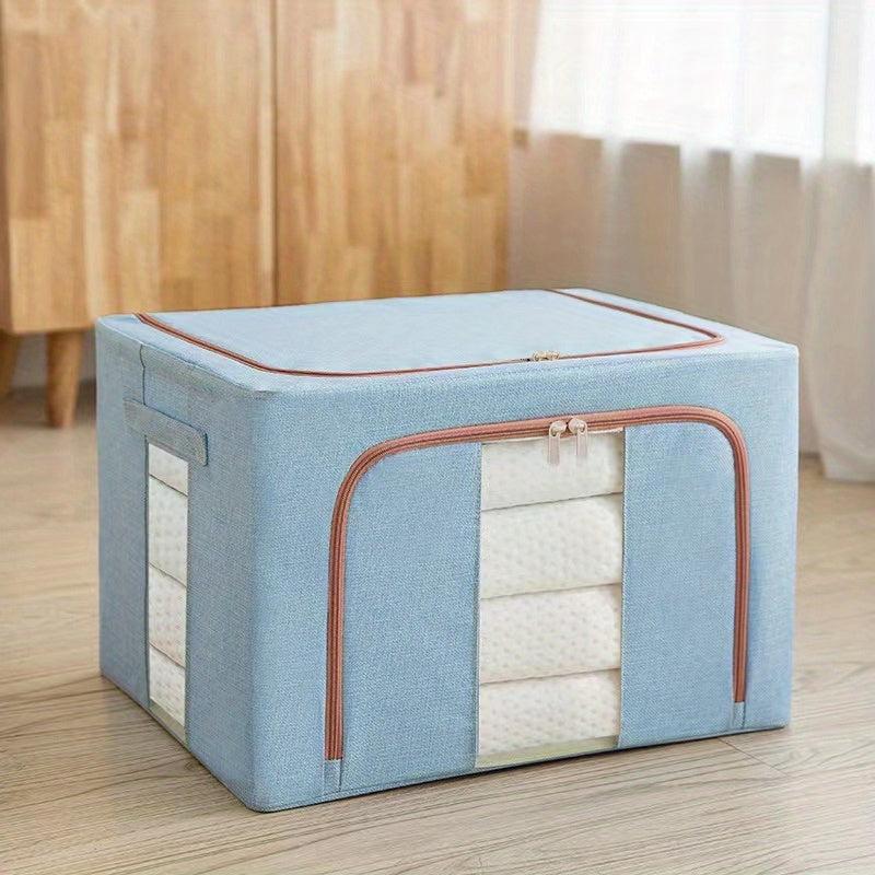 Large Capacity Storage Bag with Steel Frame Support