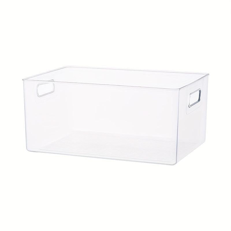 Transparent Storage Box for Kids' Desktop Organization