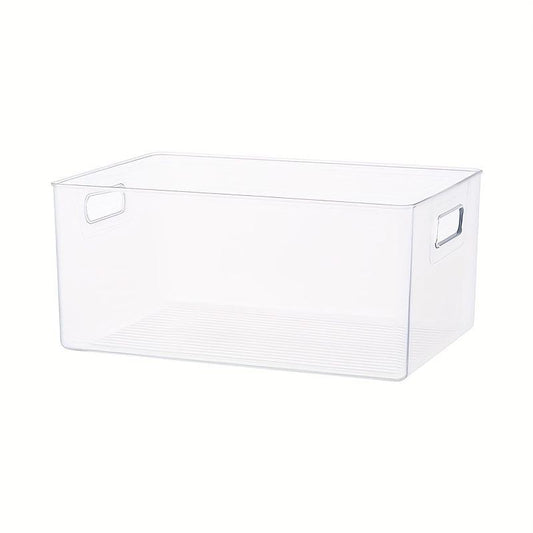 Transparent Storage Box for Kids' Desktop Organization
