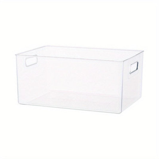 Transparent Storage Box for Kids' Desktop Organization