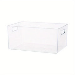 Transparent Storage Box for Kids' Desktop Organization