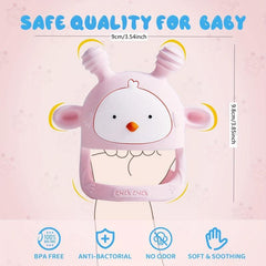 Silicone Teething Toy Rattling Teether Soothing Pacifier