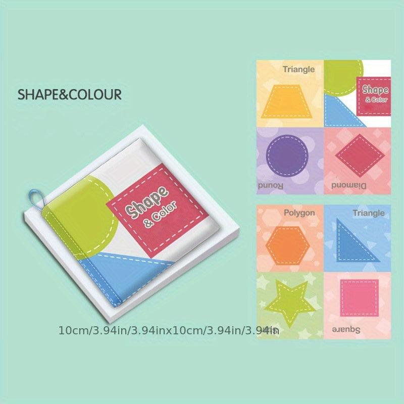 Baby Cognitive Soft Book English Word Learning Cloth Book
