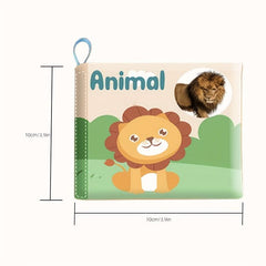 Baby Cognitive Soft Book English Word Learning Cloth Book
