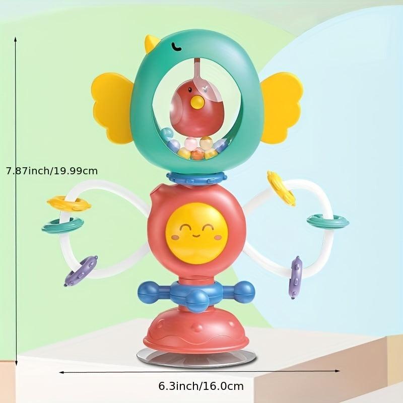 Baby Toy Set Suction Cup Rattle High Chair Toy