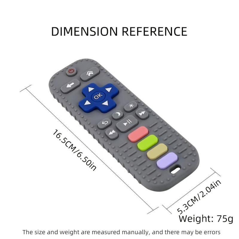 Baby Teething Toys for 6-18 Months Babies - Remote Control Shape