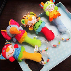 Cute Baby Plush Toy Rattle - Perfect Infant Gift