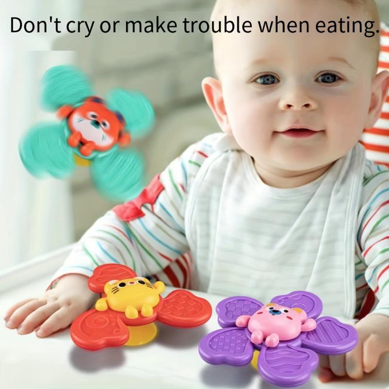 Adorable Animal Suction Cup Spinner Toy - Perfect Christmas Gift