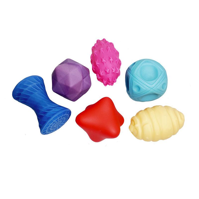 6pcs Sensory Massage Soft Balls for Babies