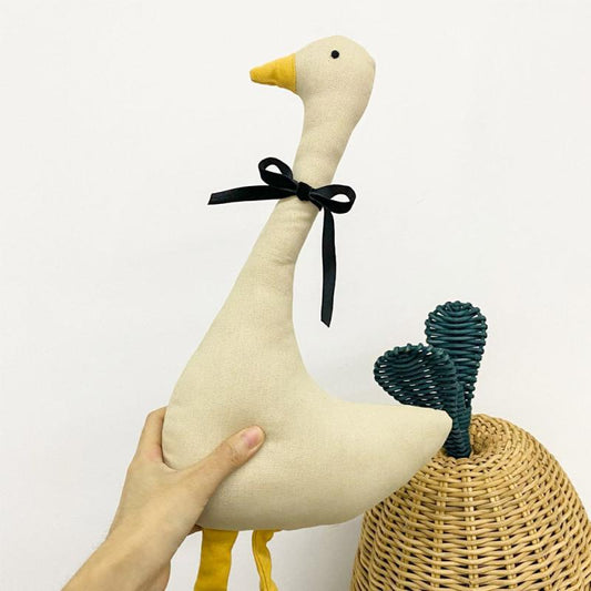 Cute Toddler Kids Animal Playing Dolls Pig & Swan