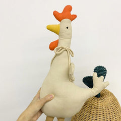 Cute Toddler Kids Animal Playing Dolls Pig & Swan