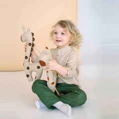 Cute Toddler Kids Animal Playing Dolls Pig & Swan