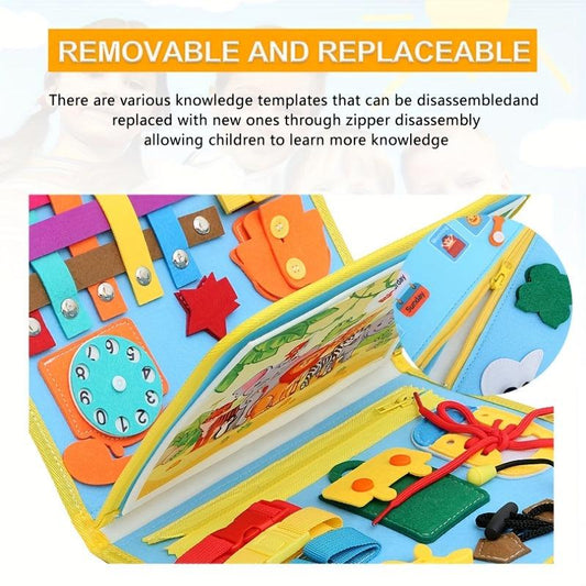 Montessori Sensory Board for Toddlers