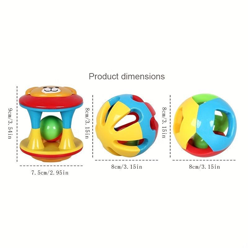 Baby Bell Ball Sensory Rattle Toy