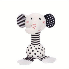 Plush Rattle Teether Baby Toy 0-1 Years Old