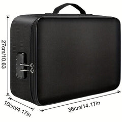 Fireproof & Waterproof File Bag for Laptop - Lockable