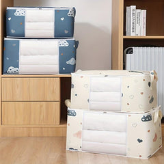 Cloud Love Pattern Quilt Storage Bag Moisture Proof Package