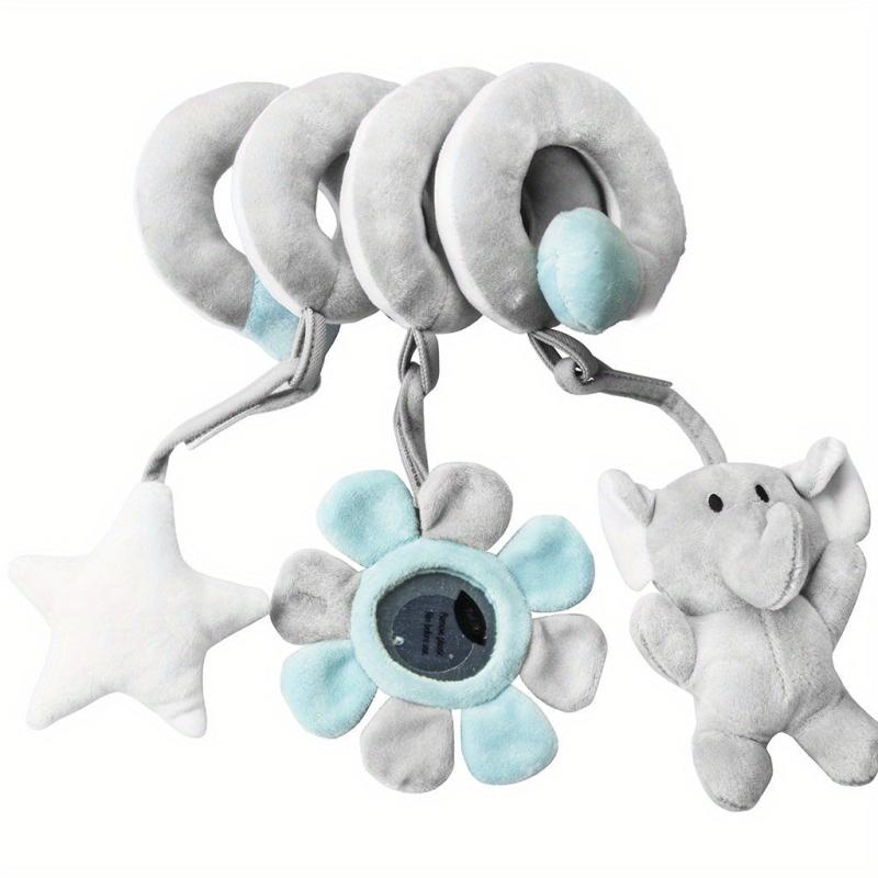 High Contrast Baby Spiral Hanging Toy, Sensory Toy for Newborns