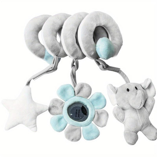 High Contrast Baby Spiral Hanging Toy, Sensory Toy for Newborns
