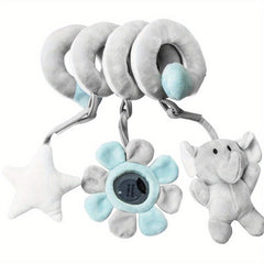 High Contrast Baby Spiral Hanging Toy, Sensory Toy for Newborns