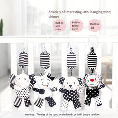 Early Education Rattle Bed Bell Newborn Car Hanging Plush Toy