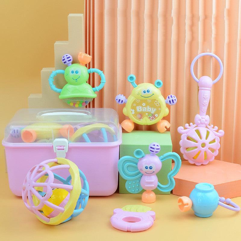 Neonatal Bell Suit Baby Toy Set for Teeth