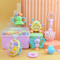 Neonatal Bell Suit Baby Toy Set for Teeth