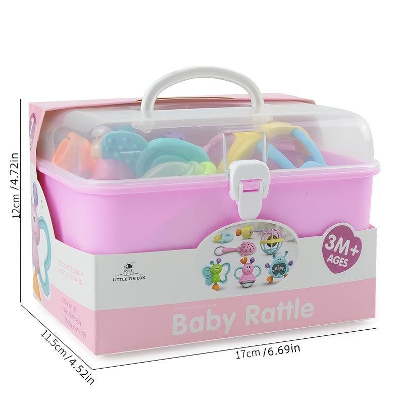 Neonatal Bell Suit Baby Toy Set for Teeth