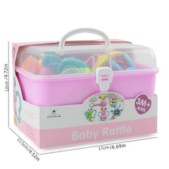 Neonatal Bell Suit Baby Toy Set for Teeth