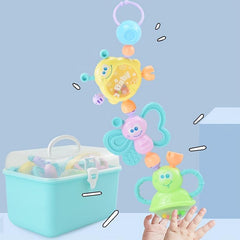 Neonatal Bell Suit Baby Toy Set for Teeth