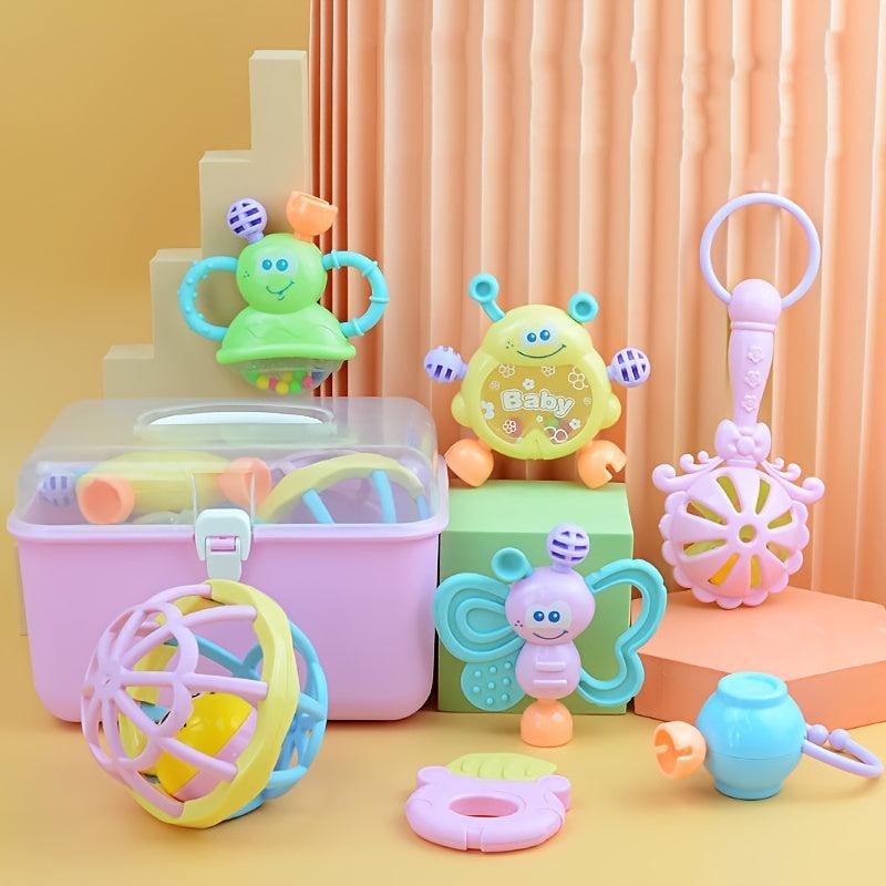 Neonatal Bell Suit Baby Toy Set for Teeth