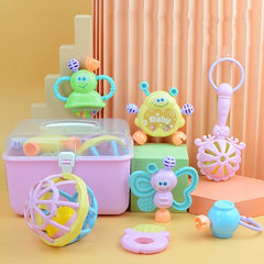 Neonatal Bell Suit Baby Toy Set for Teeth