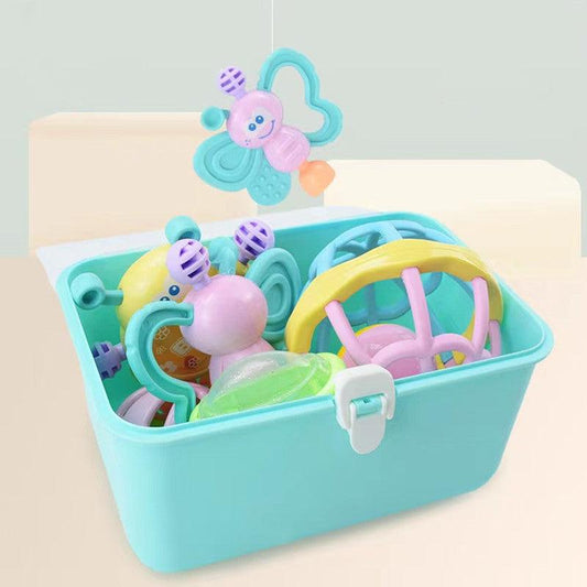 Neonatal Bell Suit Baby Toy Set for Teeth
