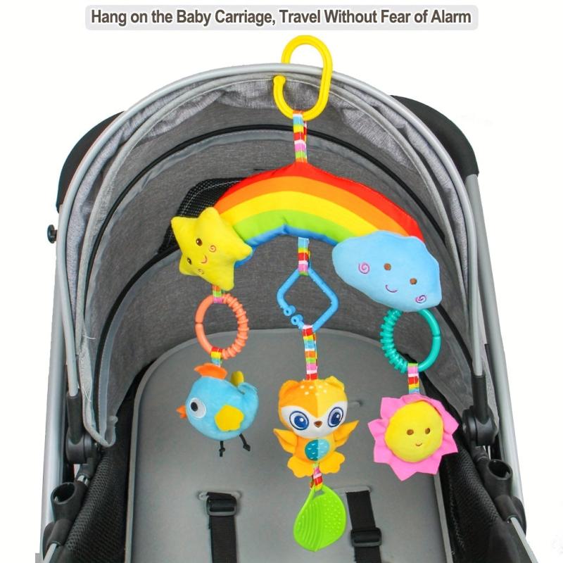 Rainbow Stroller Hanging 0-3 Years Old Plush Toy