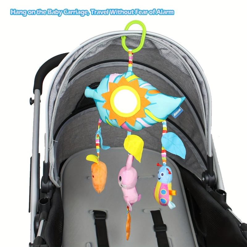 Rainbow Stroller Hanging 0-3 Years Old Plush Toy