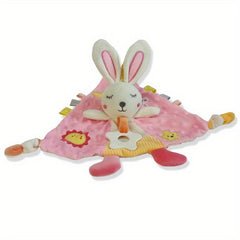 Plush Pacifier Doll for Newborns 0-2 Years Teether & Chewing Bib