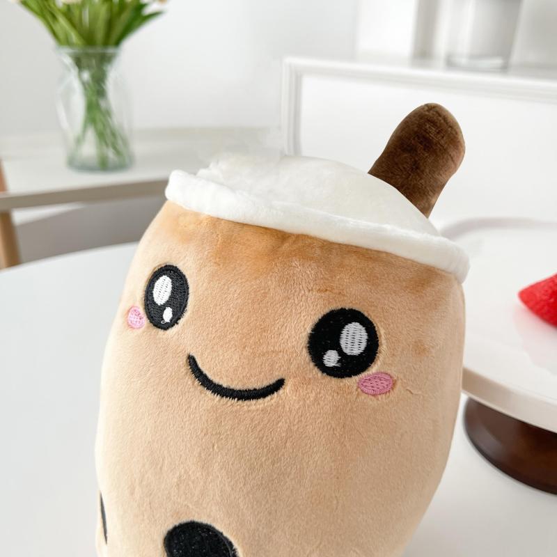 Cuddly Milk Tea Cup Plush Toy - Ideal Gift for Kids