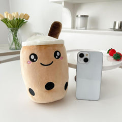 Cuddly Milk Tea Cup Plush Toy - Ideal Gift for Kids