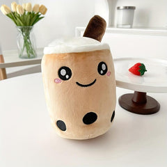 Cuddly Milk Tea Cup Plush Toy - Ideal Gift for Kids