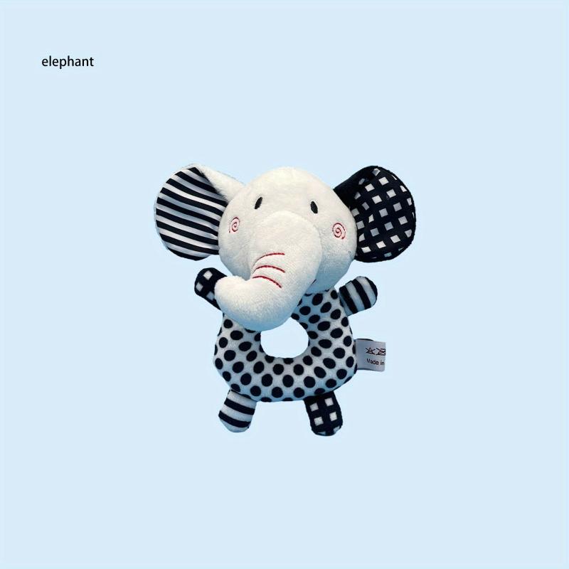 Newborn Baby Rattle Toy Ring 0-1 Year Old Fox Ele