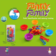 Colorful Dinosaur Counting Toys for Montessori Math Education
