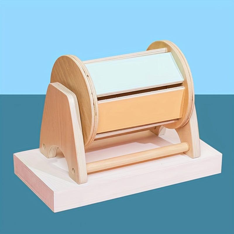 Wooden Textile Drum for Children's Education